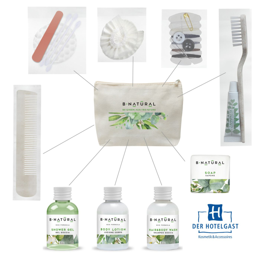 B-NATURAL »50ml XXL« Übernachtungsset